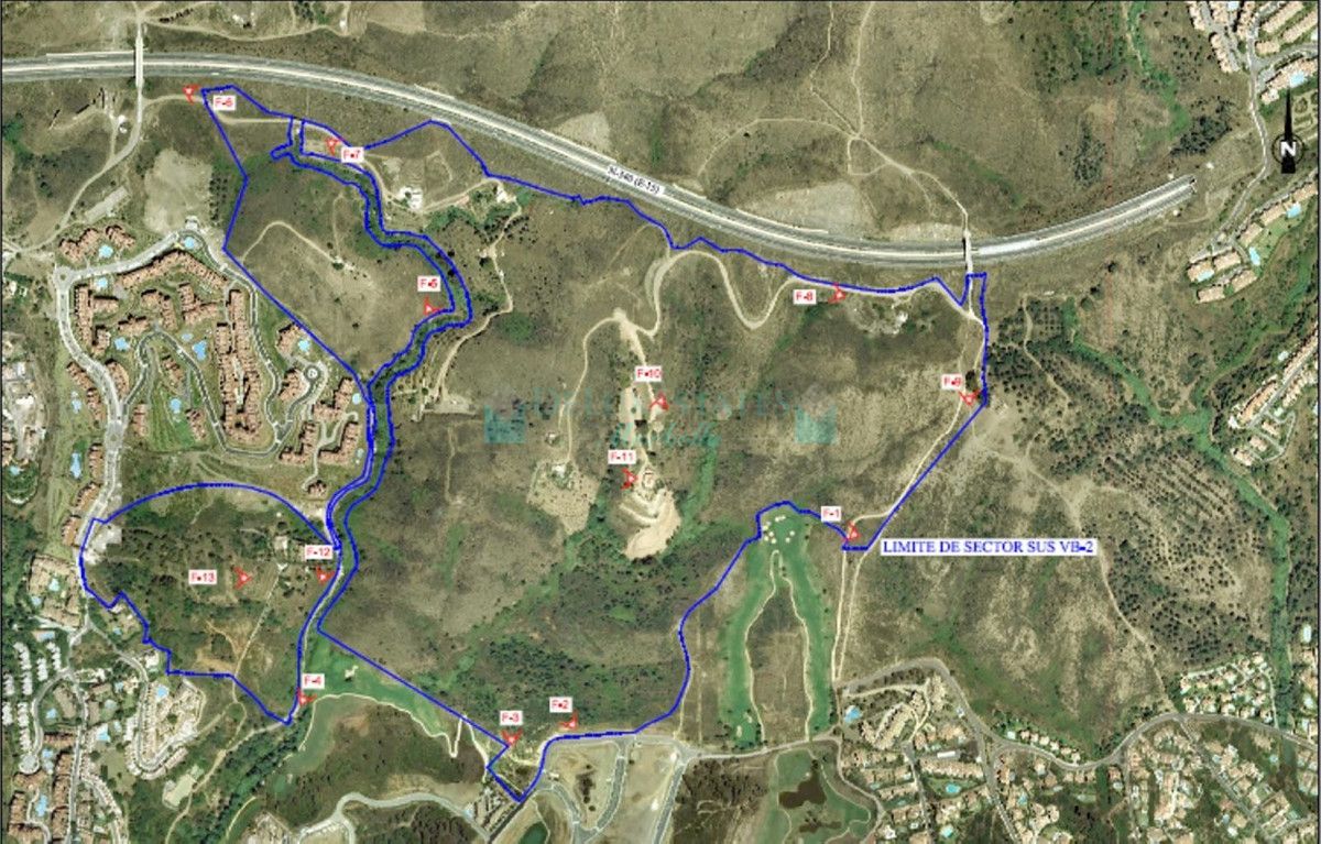 Plot for sale in Las Chapas, Marbella East