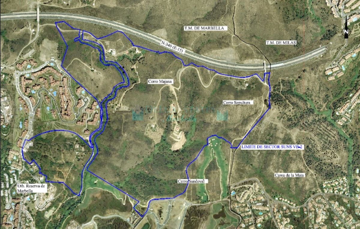 Plot for sale in Las Chapas, Marbella East