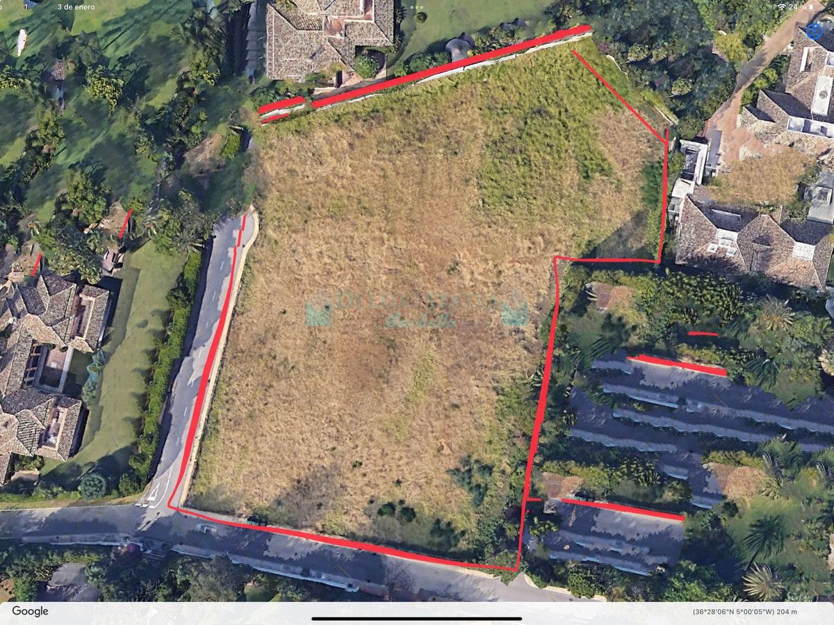 Residential Plot for sale in Guadalmina Baja, San Pedro de Alcantara