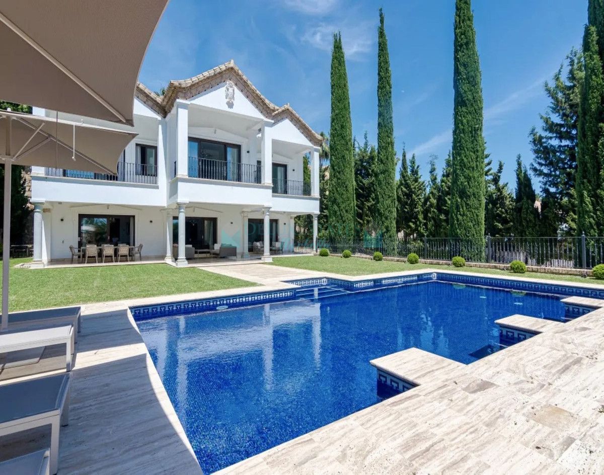 Villa en alquiler en Sierra Blanca, Marbella Golden Mile