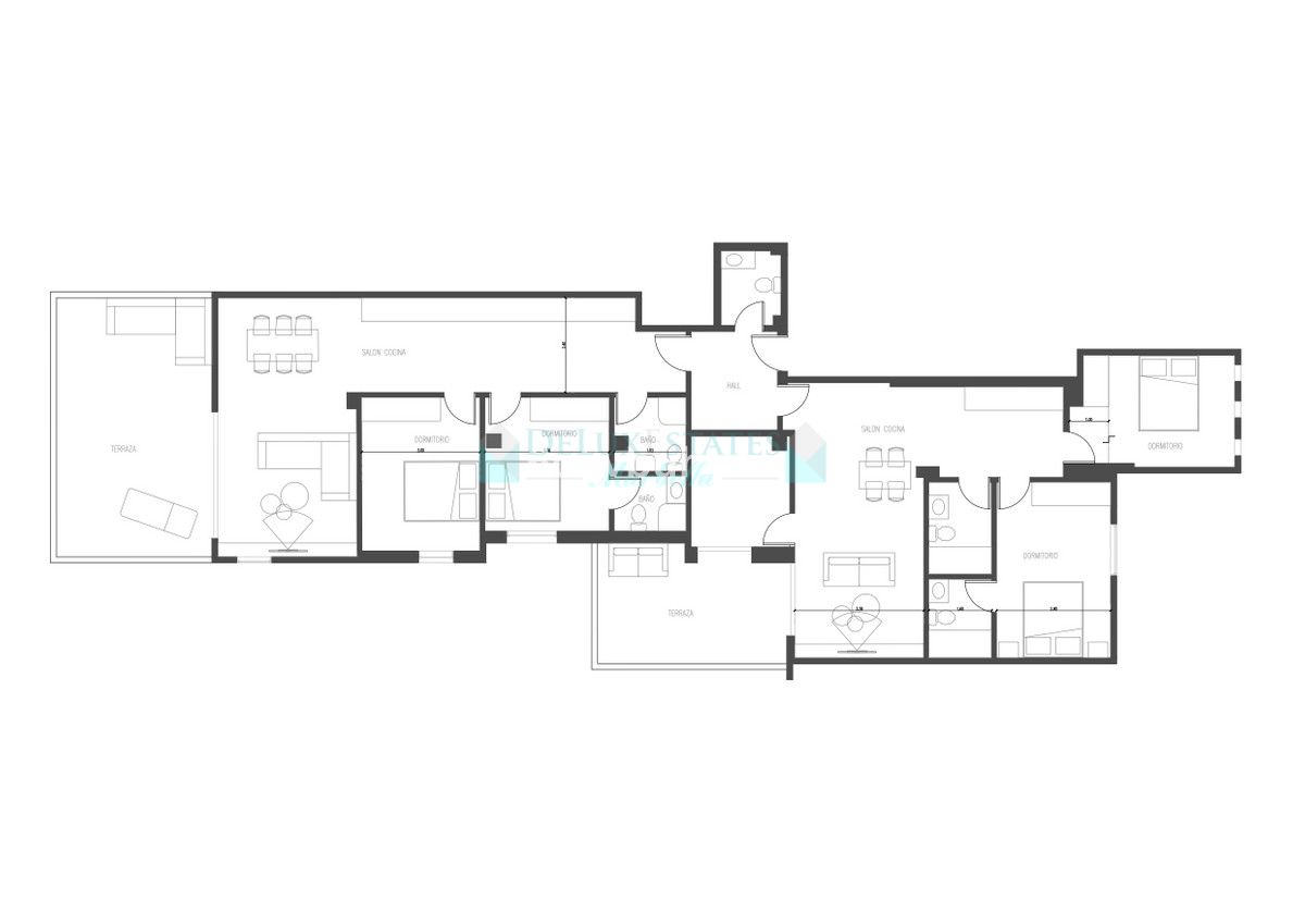 Apartamento en venta en Estepona