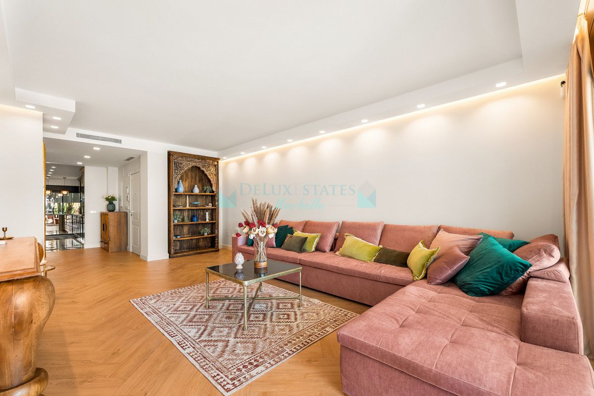 Apartamento en alquiler en Marbella Golden Mile