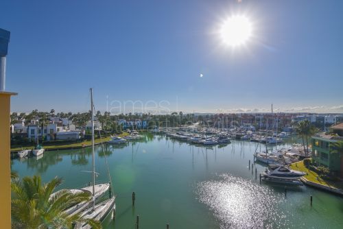 Penthouse with Stunning Views of the Marina and Gibraltar in Sotogrande Marina