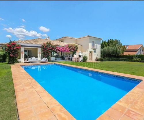 Family Villa with Pool and Gym in a Serene Setting in Sotogrande Alto