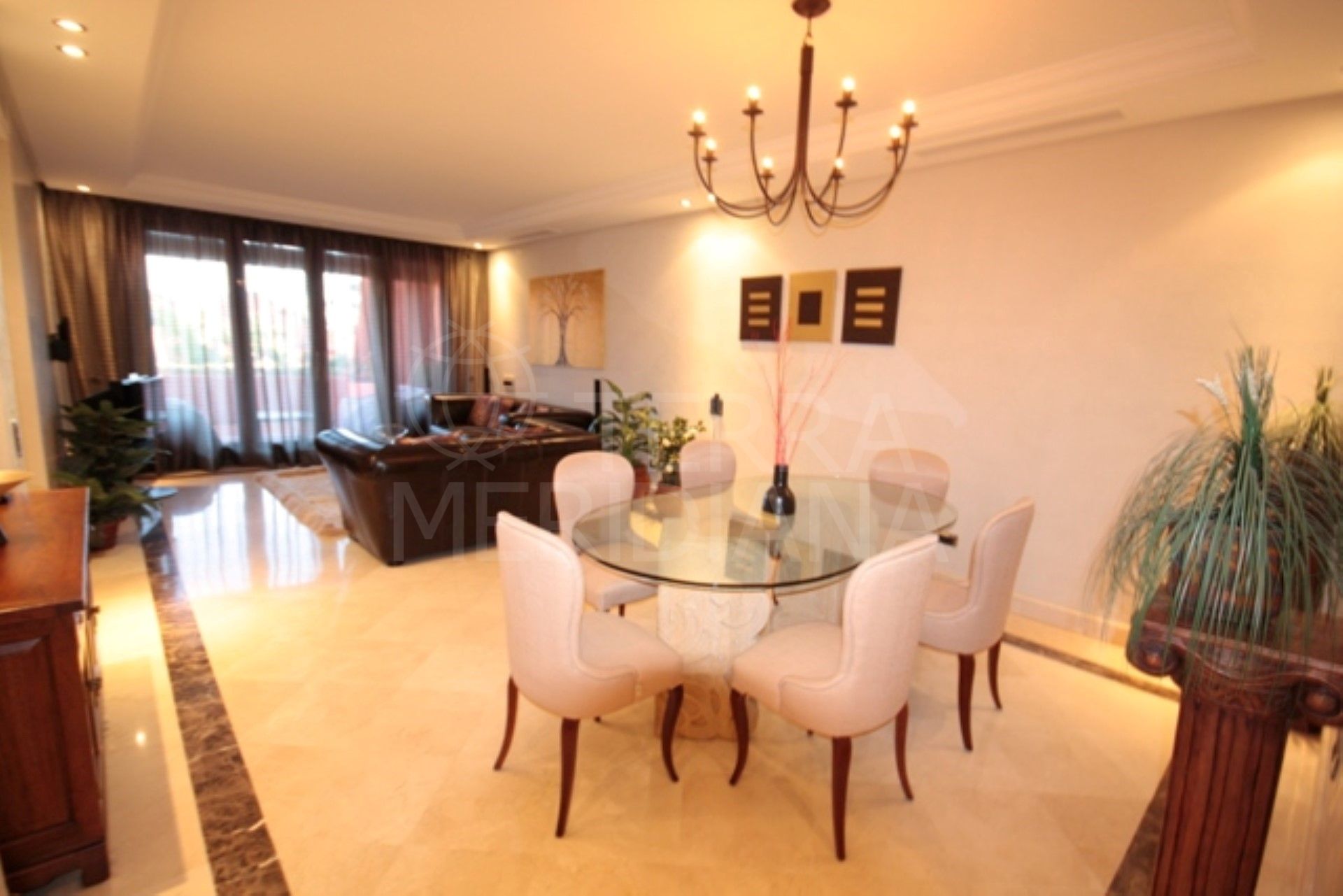 Luxury beachside apartment for sale with terraces, Torre Bermeja, Estepona