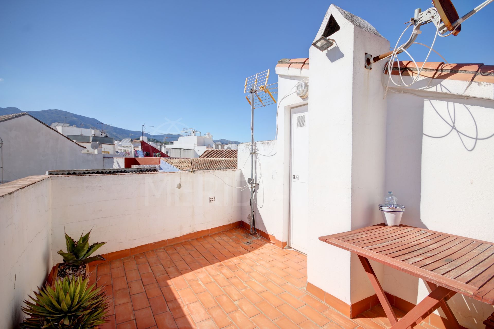 Duplex apartment for sale close to the beach in the old town centre of Estepona