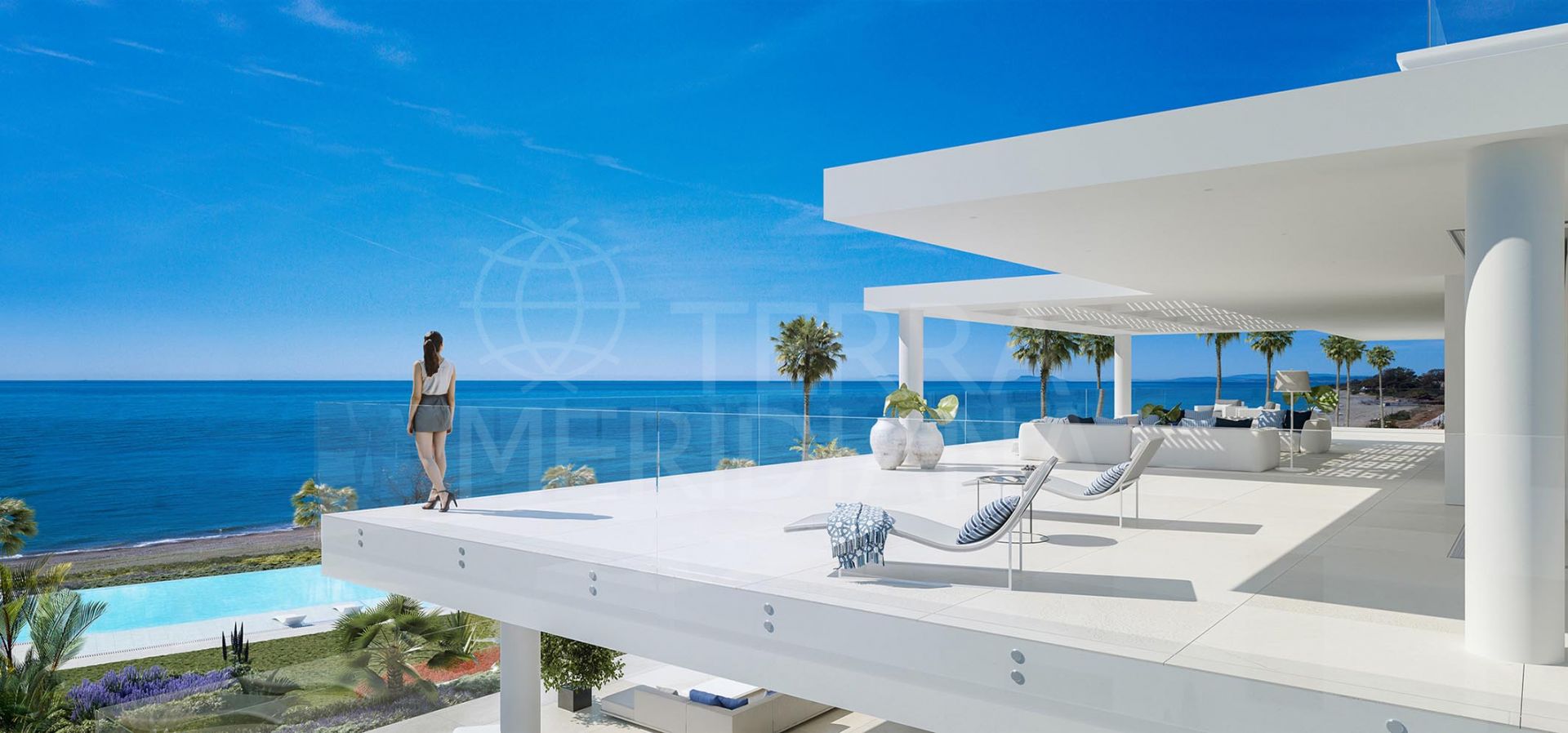 EMARE, Estepona - Magníficas residencias nuevas junto a la playa en la Nueva Milla de Oro con diseño contemporáneo  