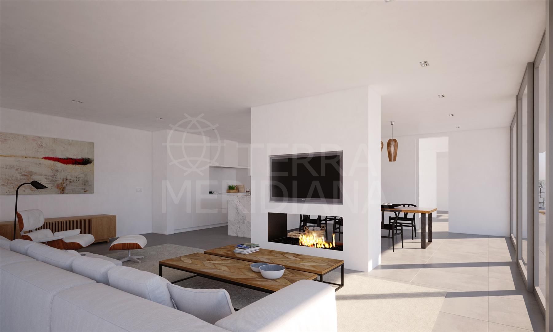 Project for villa for sale in the upscale community of El Rosario, Marbella East