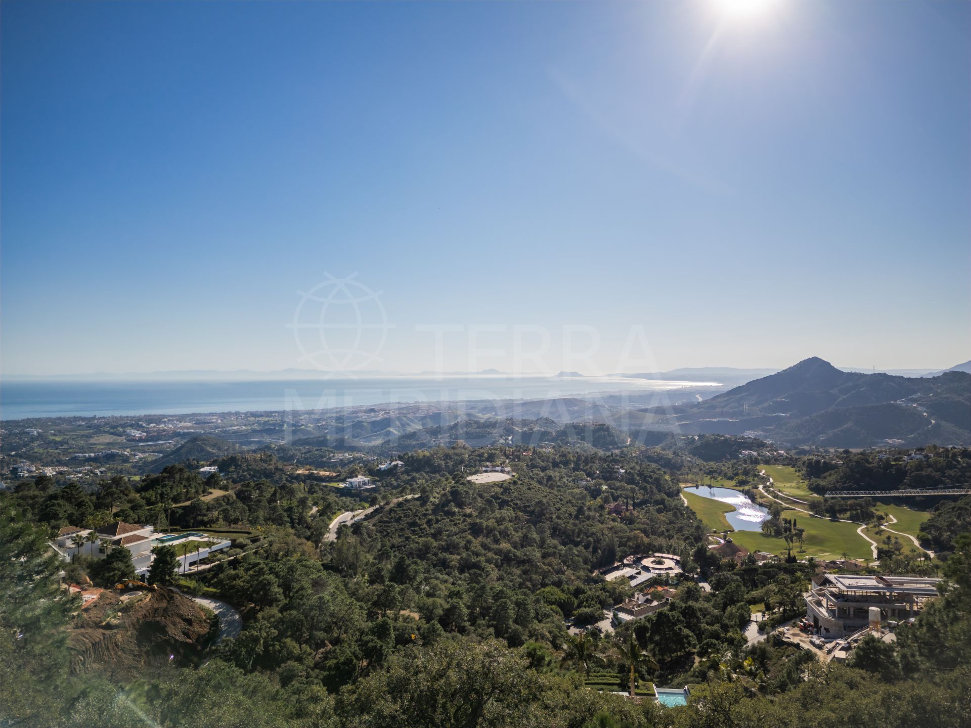 One of the best plots for sale with sea views in La Zagaleta, Benahavis