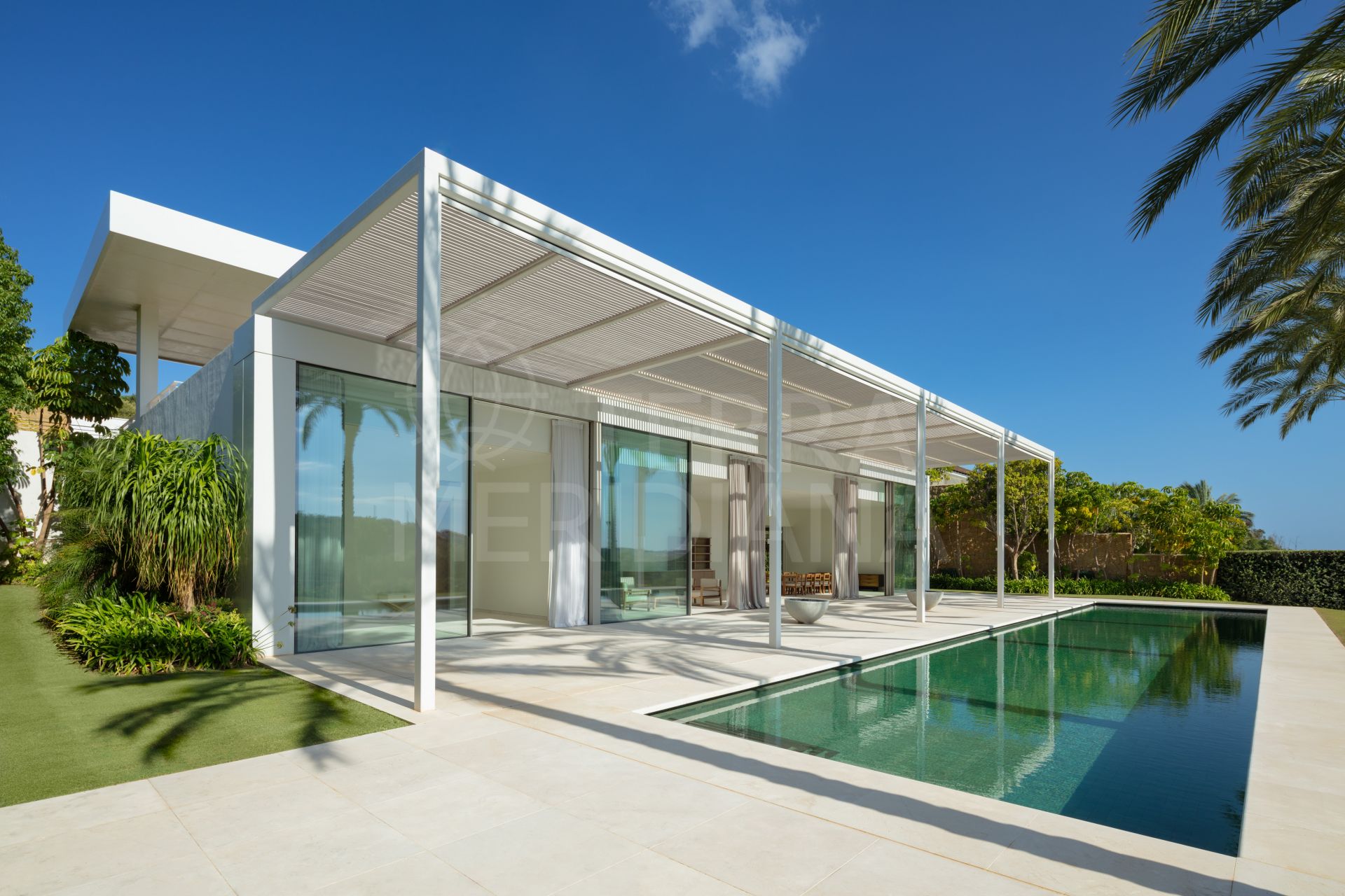Contemporary 4 bedroom villa for sale front line Cortesin Golf, Casares