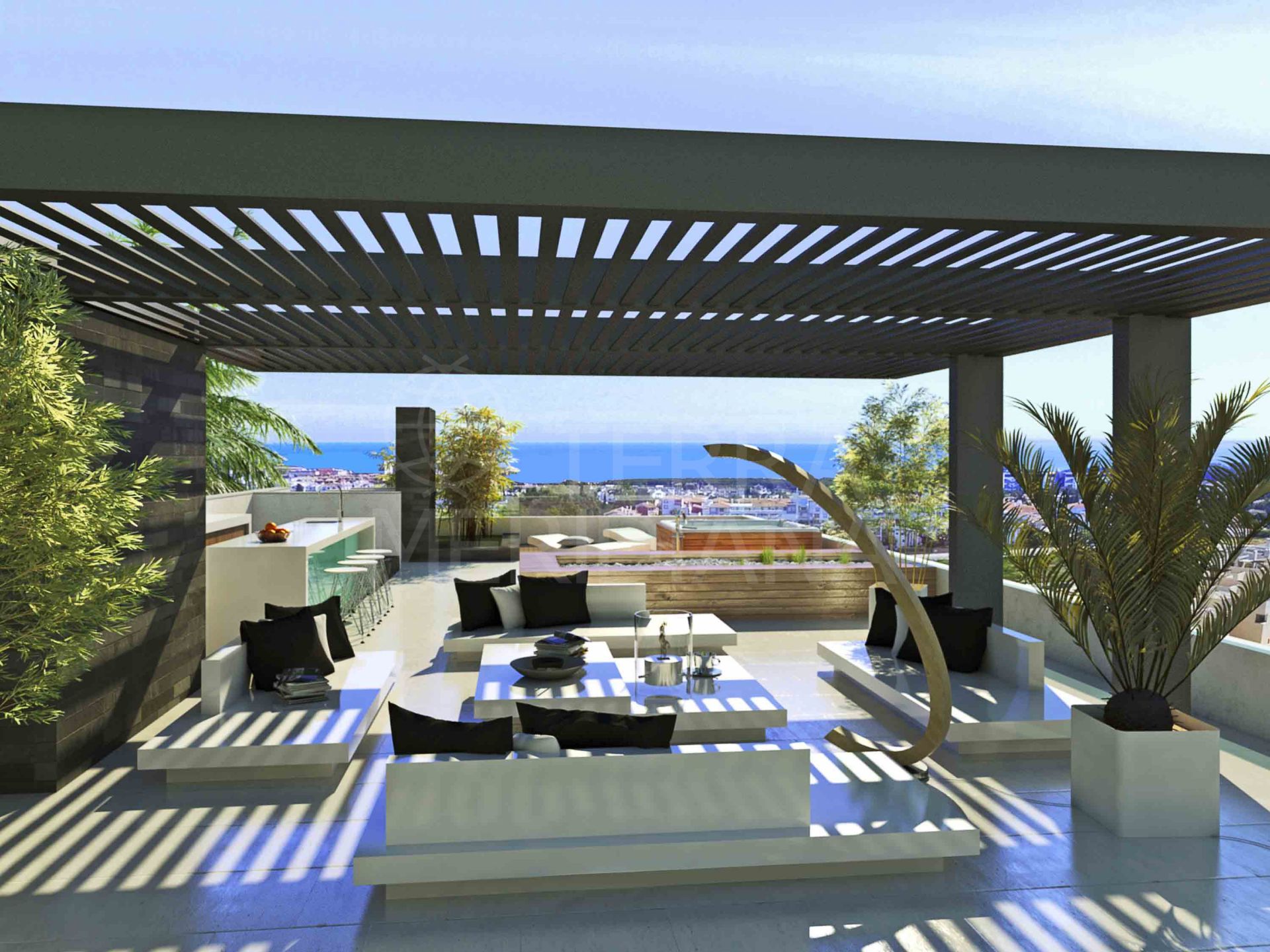 New detached luxury modern villa for sale by El Campanario Golf and clubhouse, Estepona
