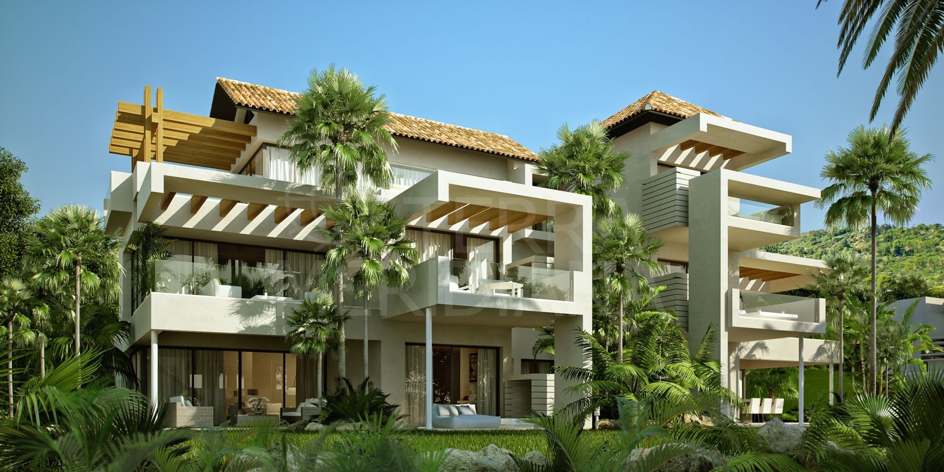 New luxury 3 and 4 bedroom apartments and penthouses for sale next to Marbella Club Golf Resort