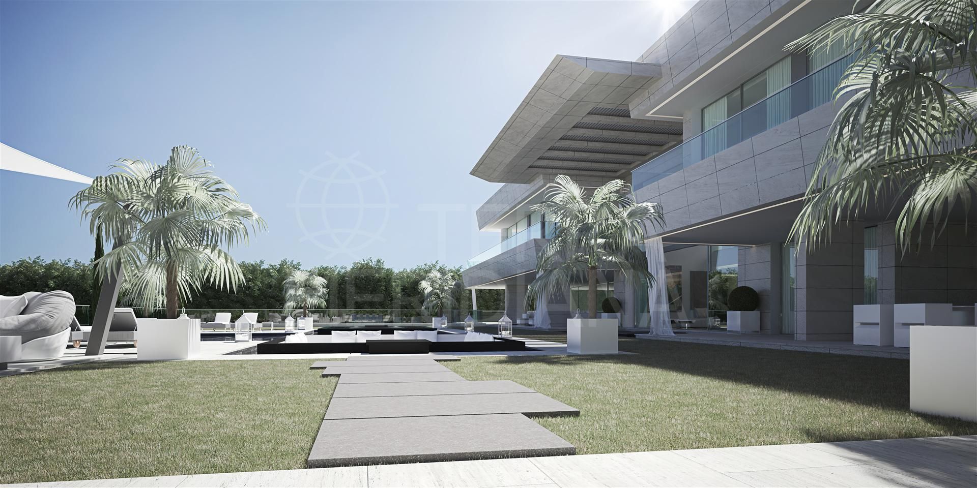 4.000 m² Front line plot with project for sale in Guadalmina Baja, San Pedro Alcántara