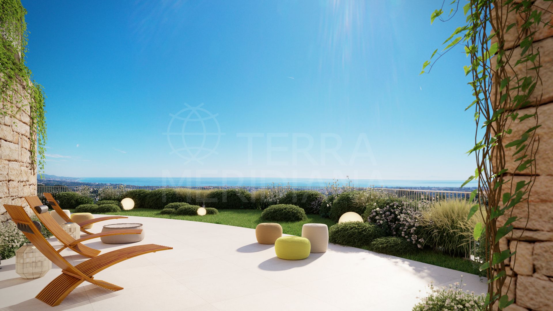 Off-plan 4 bedroom penthouse with sea views for sale in the guard-gated community of The View Marbella, Benahavis