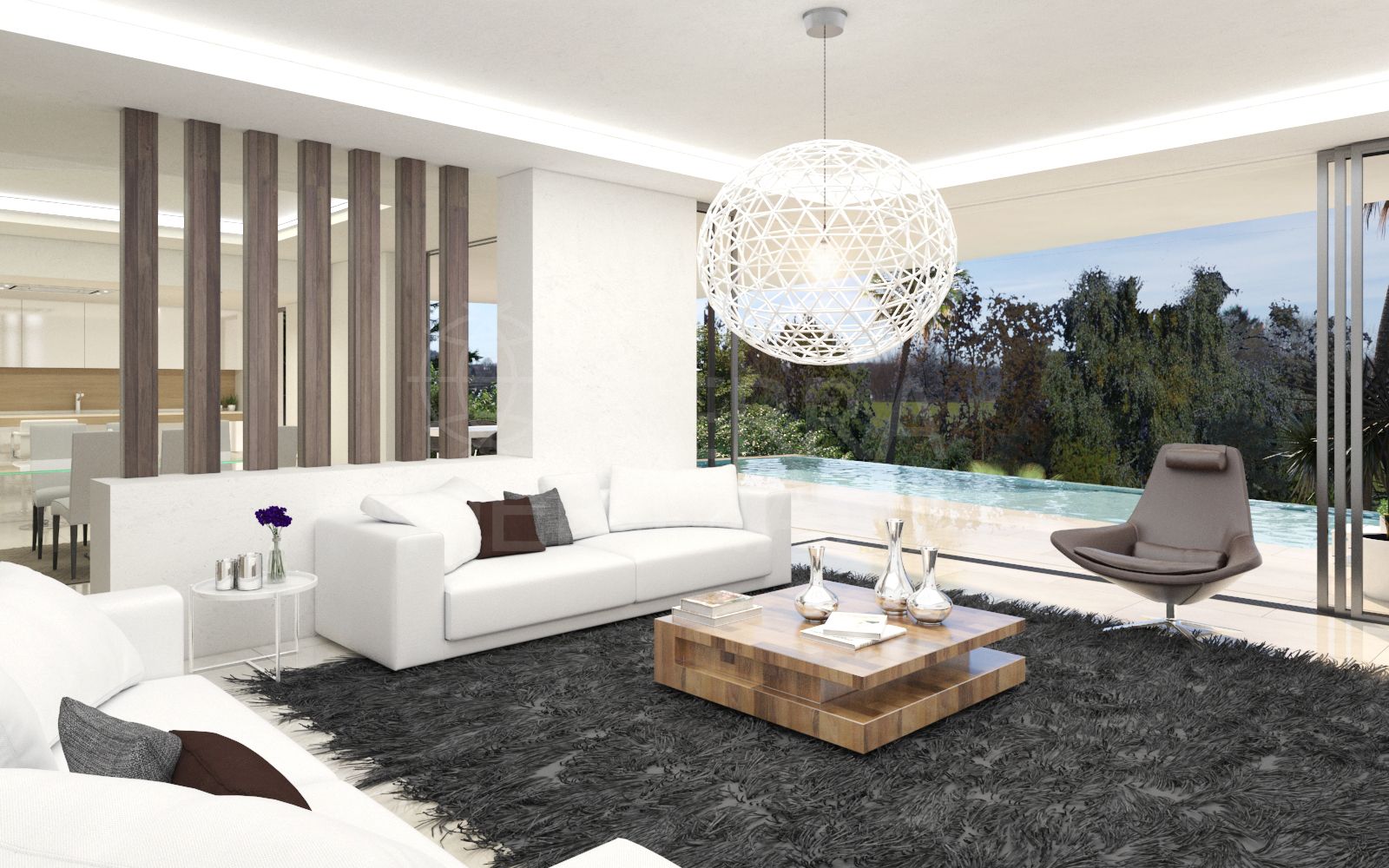 Elegante villa a estrenar con solarium opcional y nivel inferior en venta en Oasis 8, La Resina Golf, Estepona