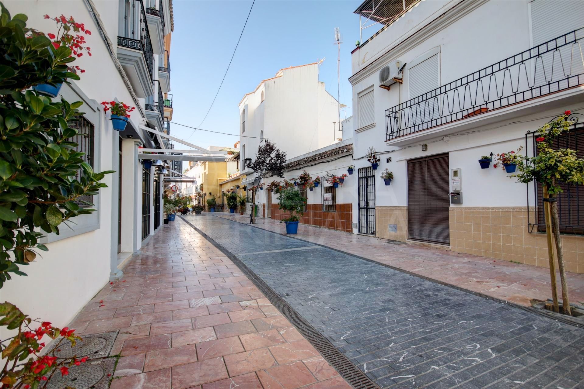 18 bedroom project for sale in Estepona old town centre, 100m to the beach