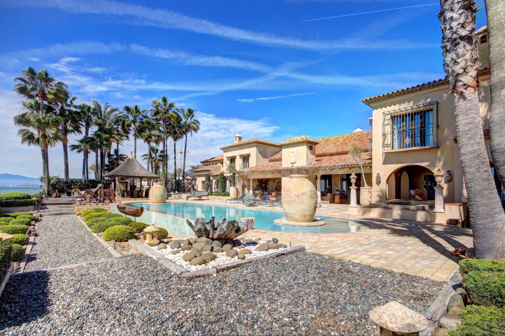Stunning front line villa for sale in Los Monteros, Marbella