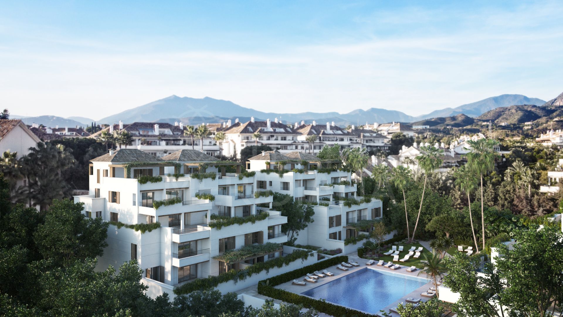 3 bedroom contemporary style penthouse apartment for sale in the Golden Mile, Marbella