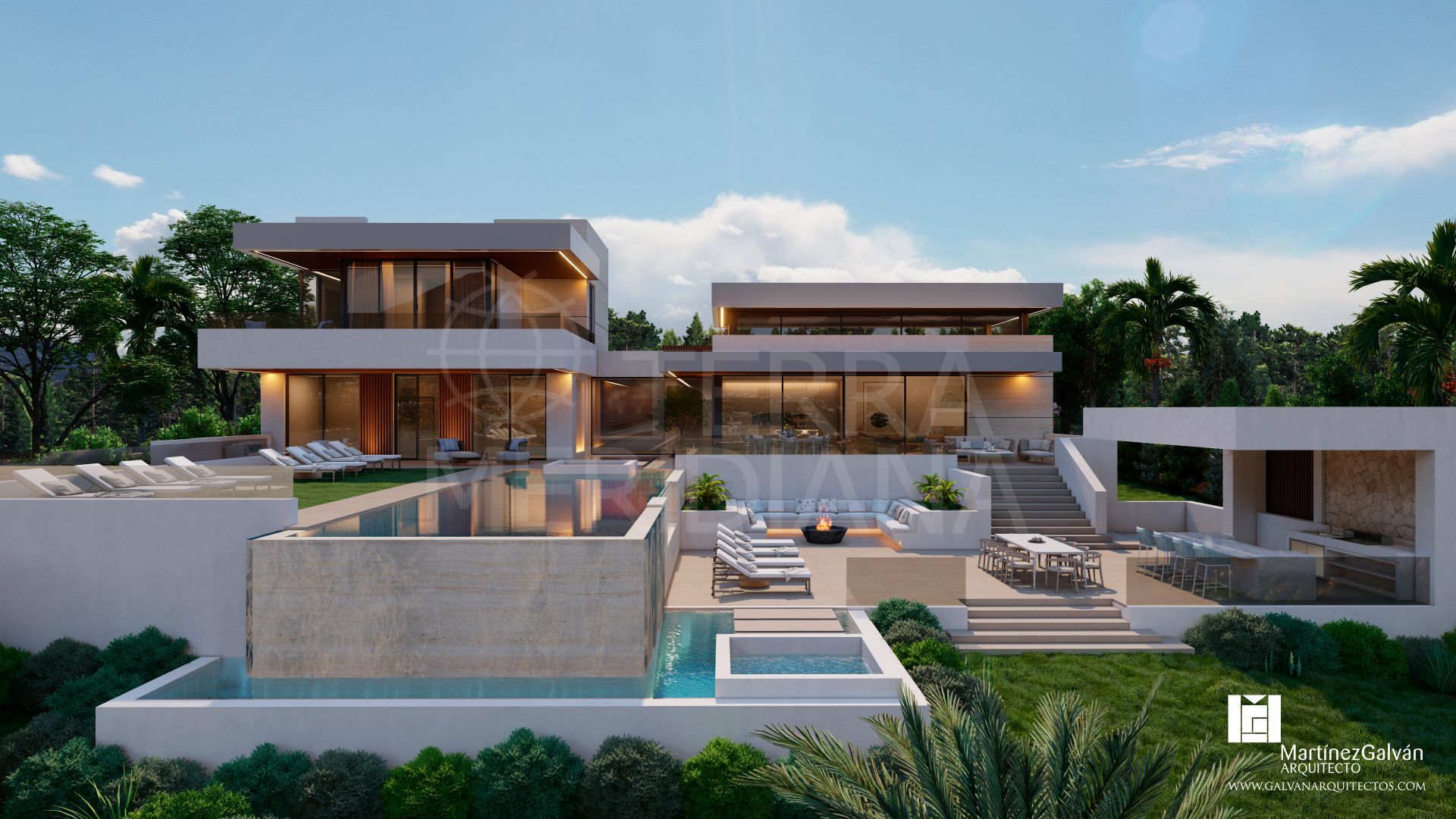 Brand new idyllic custom villa with gym for sale in prestigious Las Brisas, Nueva Andalucia, Marbella
