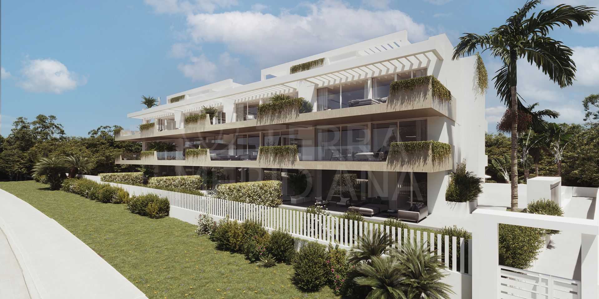 Appartement neuf de 3 chambres avec vue sur la mer à vendre à Faro de Selwo, New Golden Mile Estepona