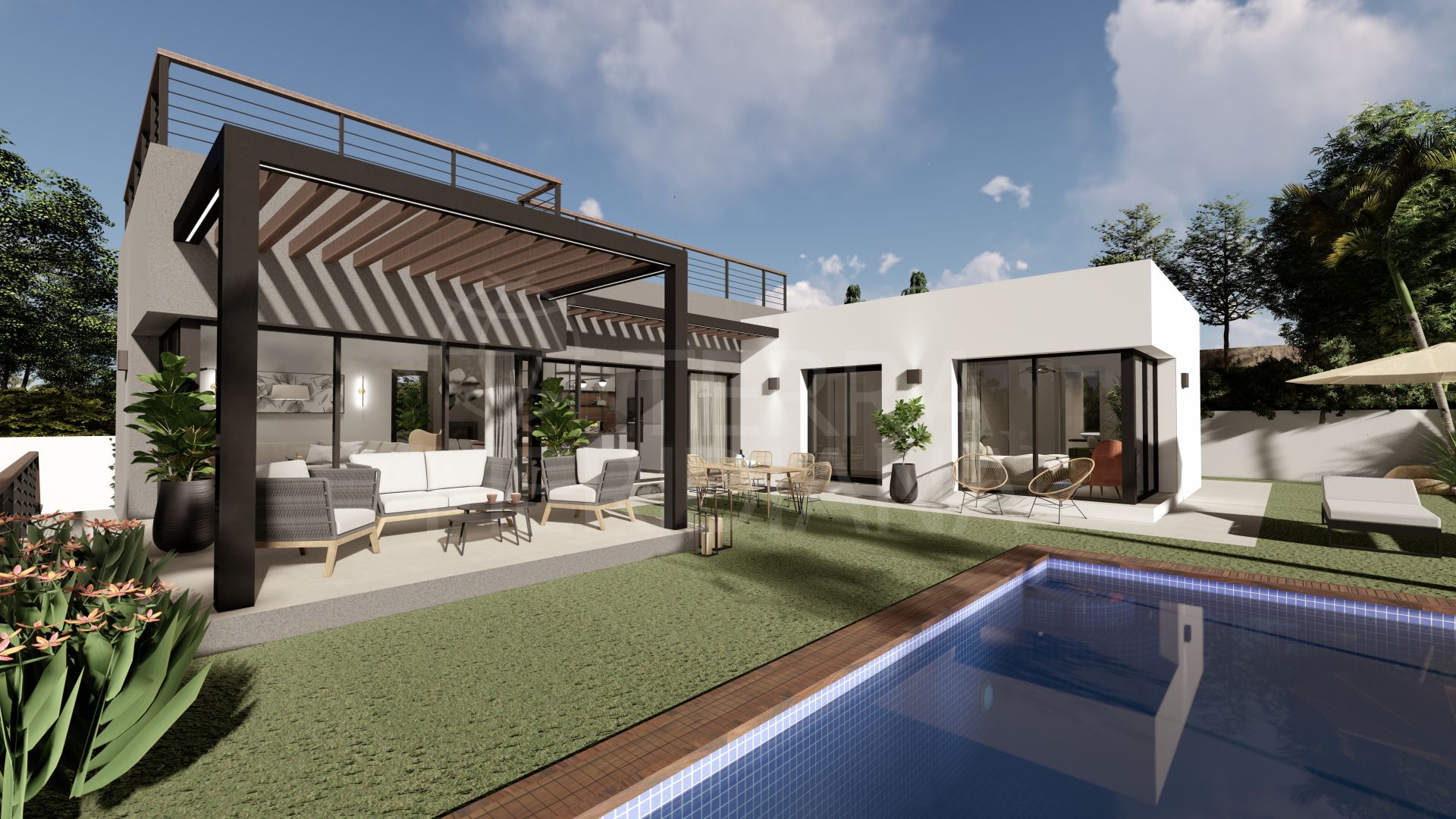 Un projet de villa clé en main prêt en 2024 à vendre à Valle Romano, Estepona