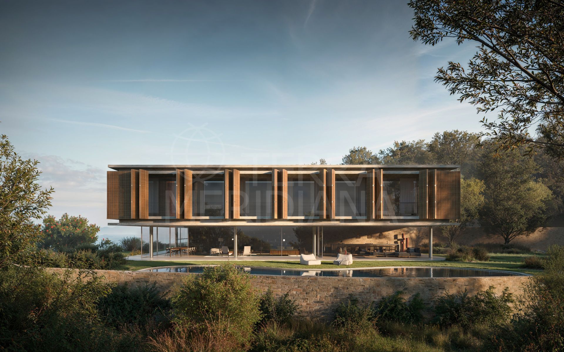 Villa sur mesure de pointe par Marcio Kogan à vendre à El Madroñal, Benahavís