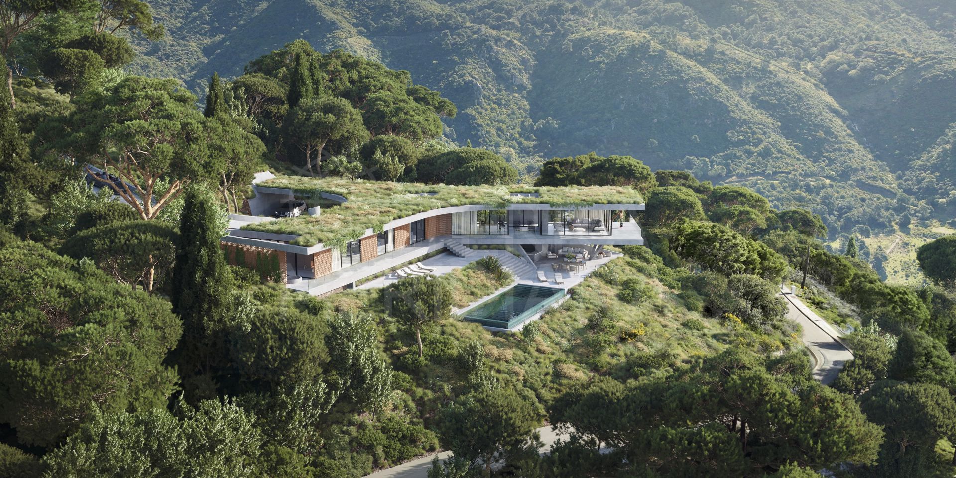 Vivienda de lujo sostenible: un moderno refugio verde en venta en Vitae Villas, Monte Mayor, Benahavis