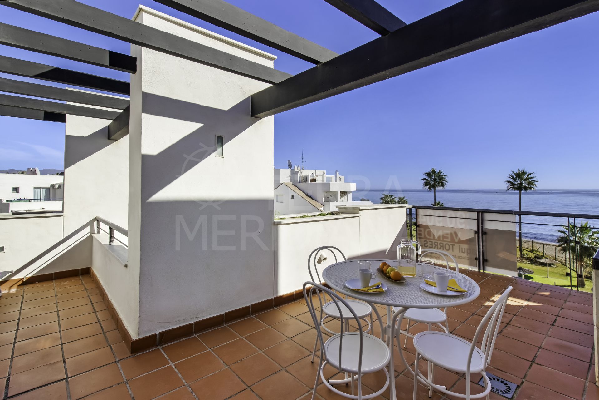 Penthouse perfect as an investment property for sale in front line beach Casares del Mar, Casares