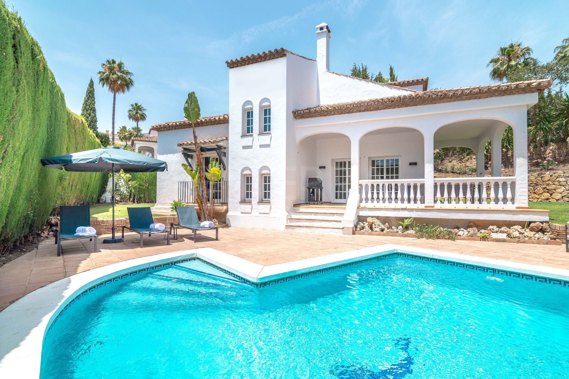 Villa with stylish functionality for sale in Marbella Country Club, Nueva  Andalucia, Marbella