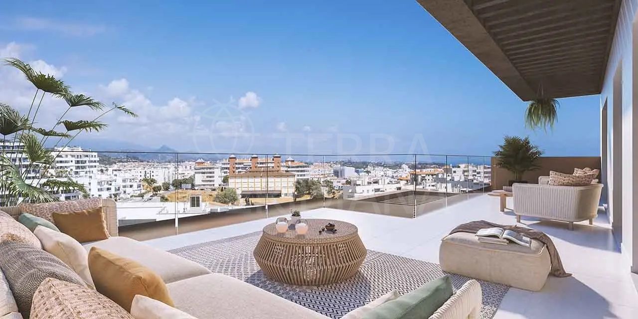 Gorgeous first floor apartment for sale in the new development of Mesas Homes II, Estepona