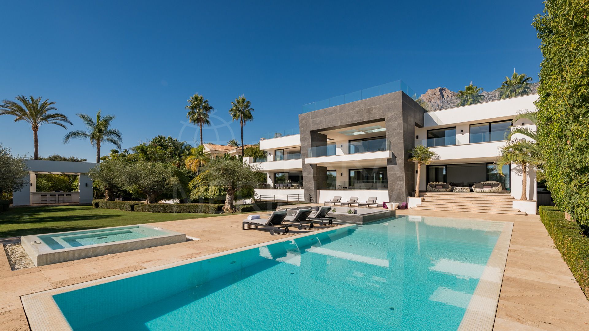 Serene modern villa in the premier gated community of Sierra Blanca, Marbella Golden Mile