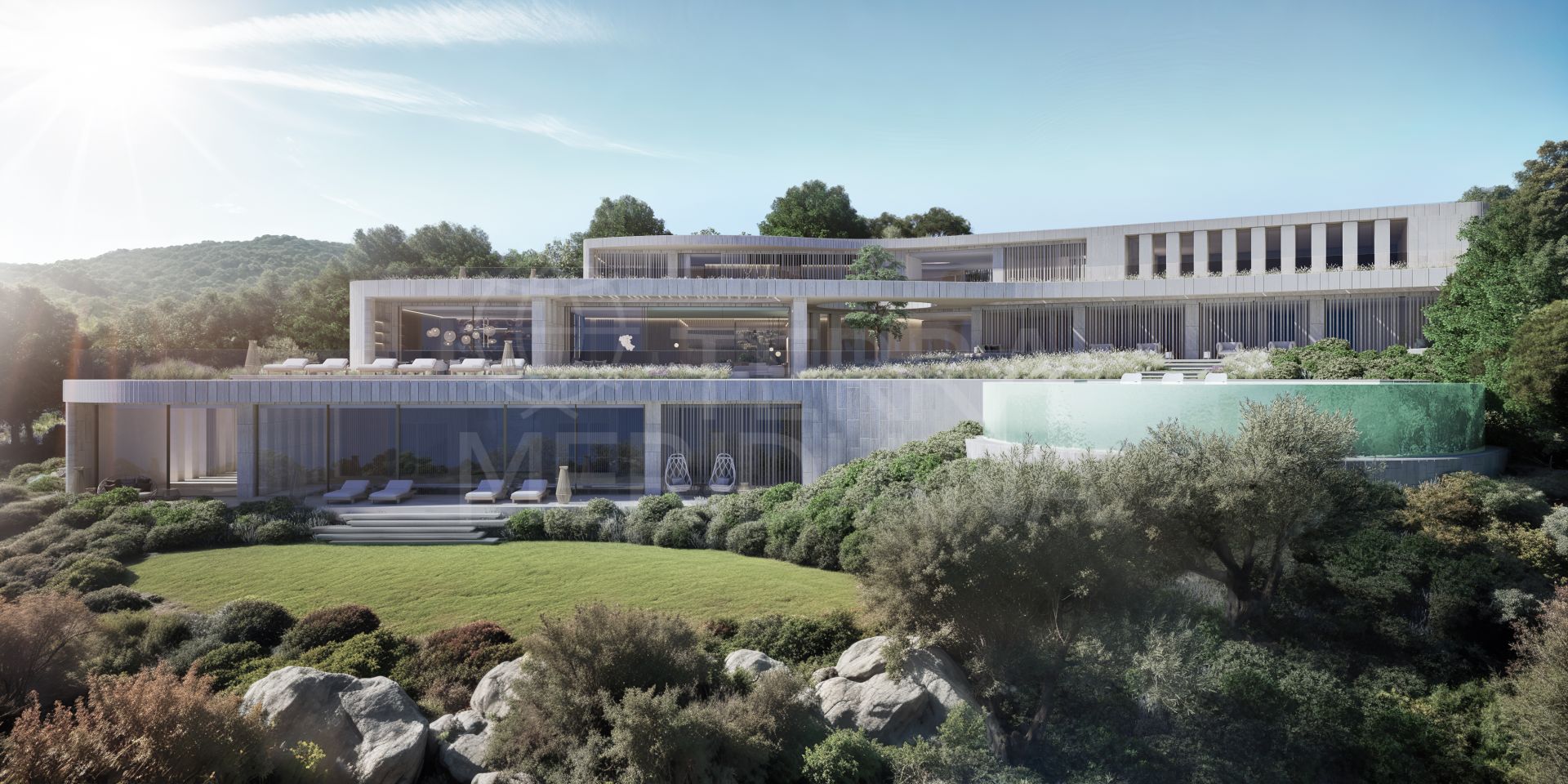 Villa Sense - Architectural Masterpiece Plot With Project in La Reserva, Sotogrande