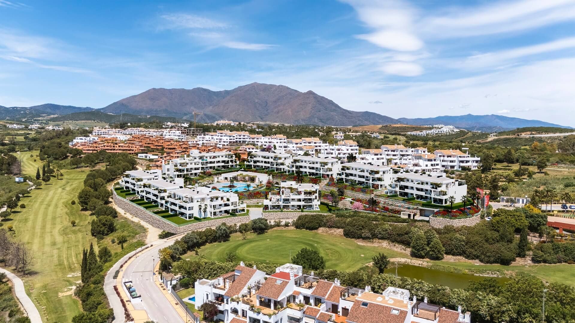 Appartement de 2 chambres sur plan avec vue sur la mer à vendre à Casares Costa