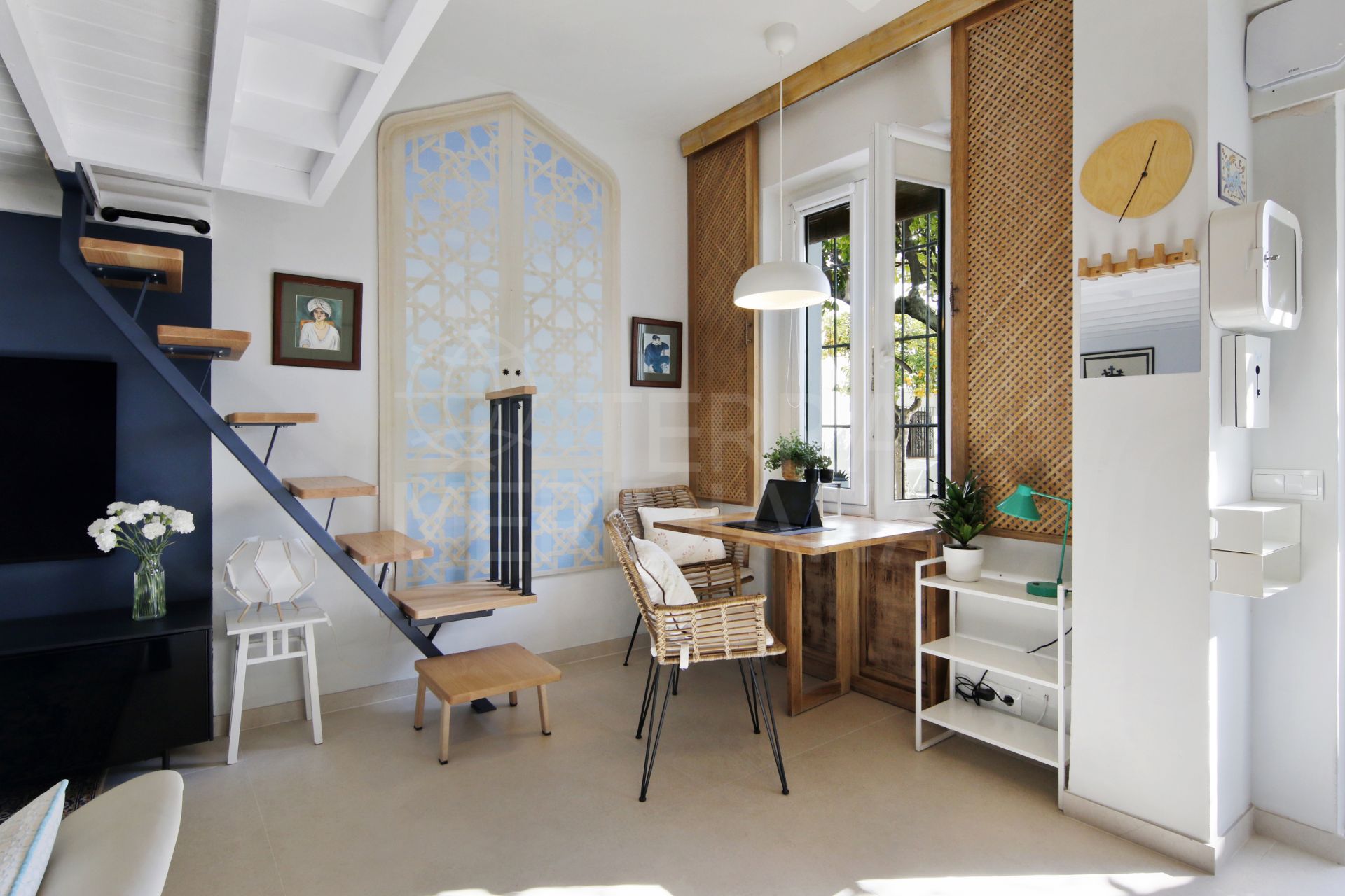 Charmant studio entièrement rénové à vendre dans la vieille ville d’Estepona