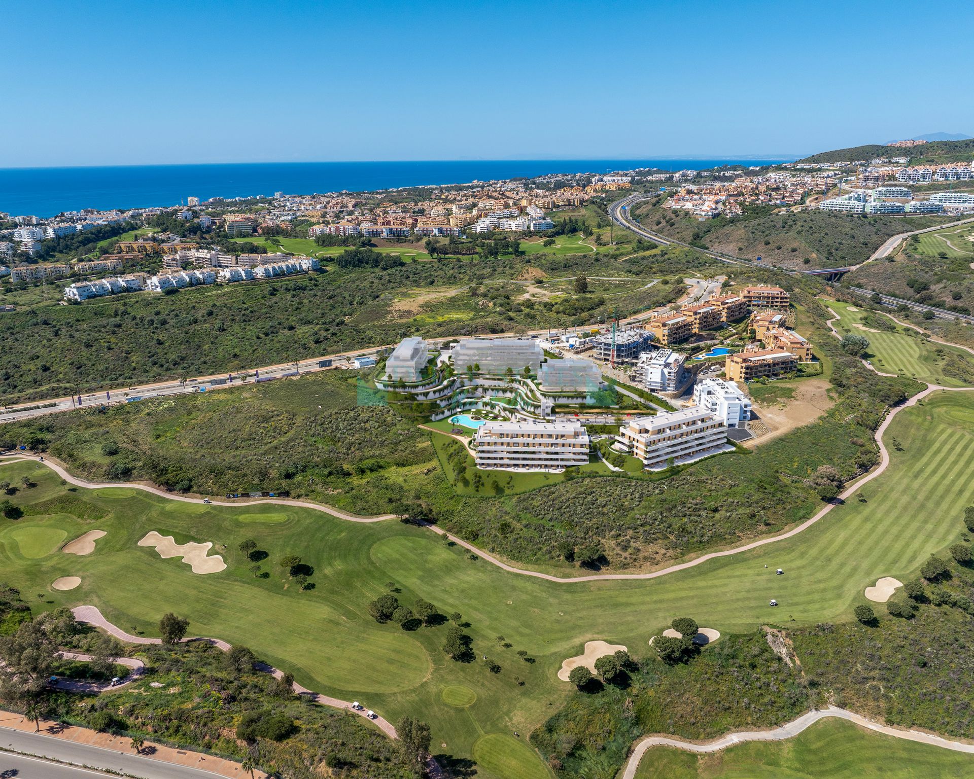 Ático en venta en Calanova Golf, Mijas Costa