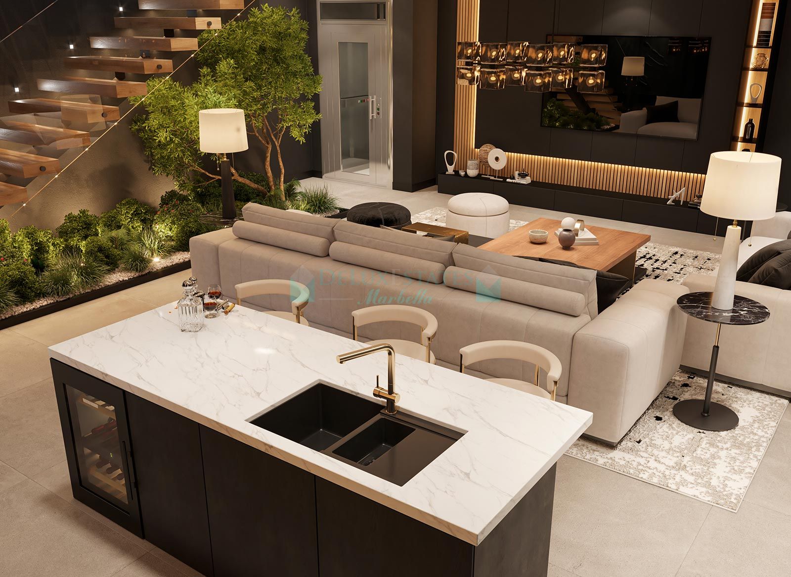 Villa en venta en La Capellania, Benalmadena