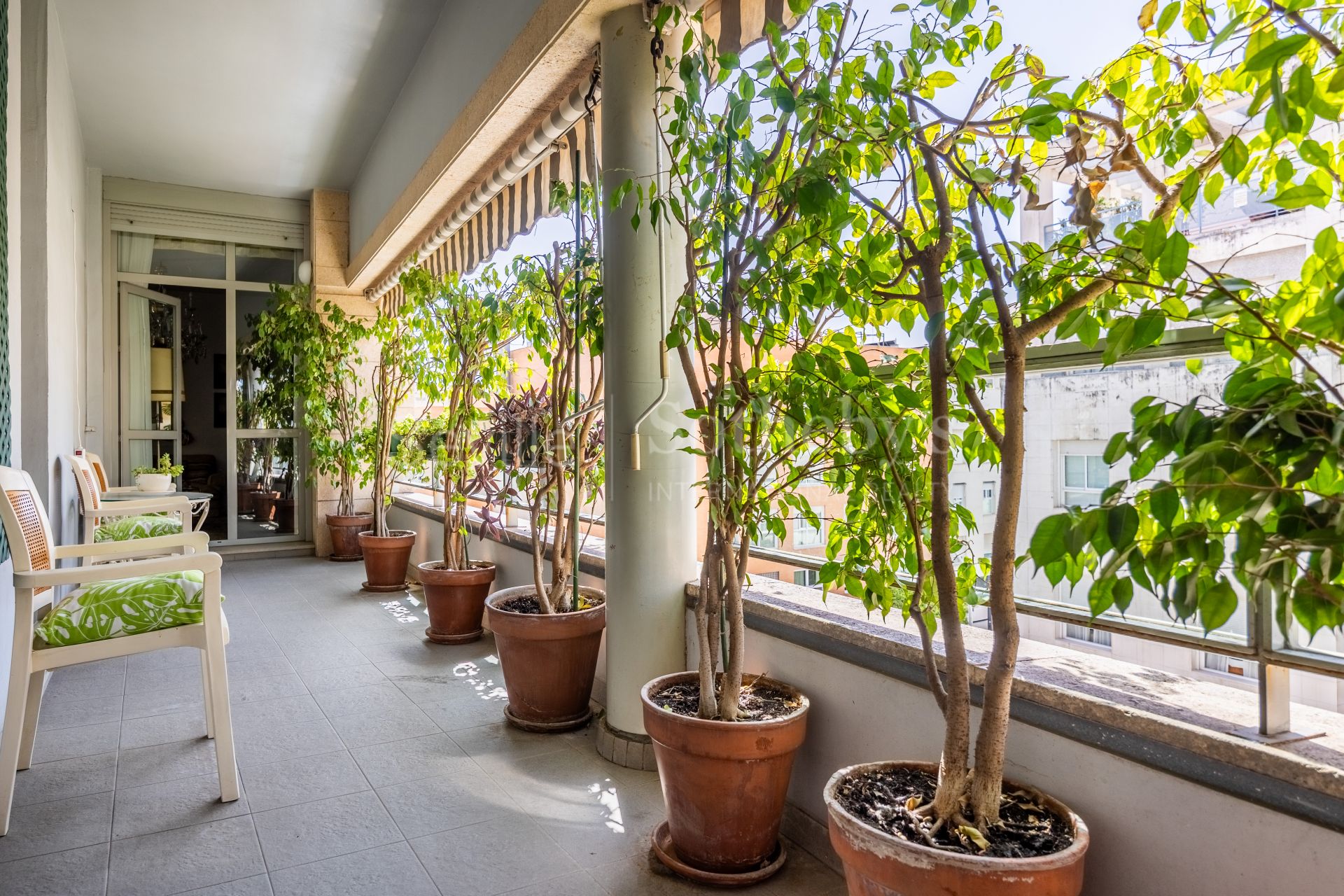 Spacious apartment with terrace and three bedrooms in Nervión