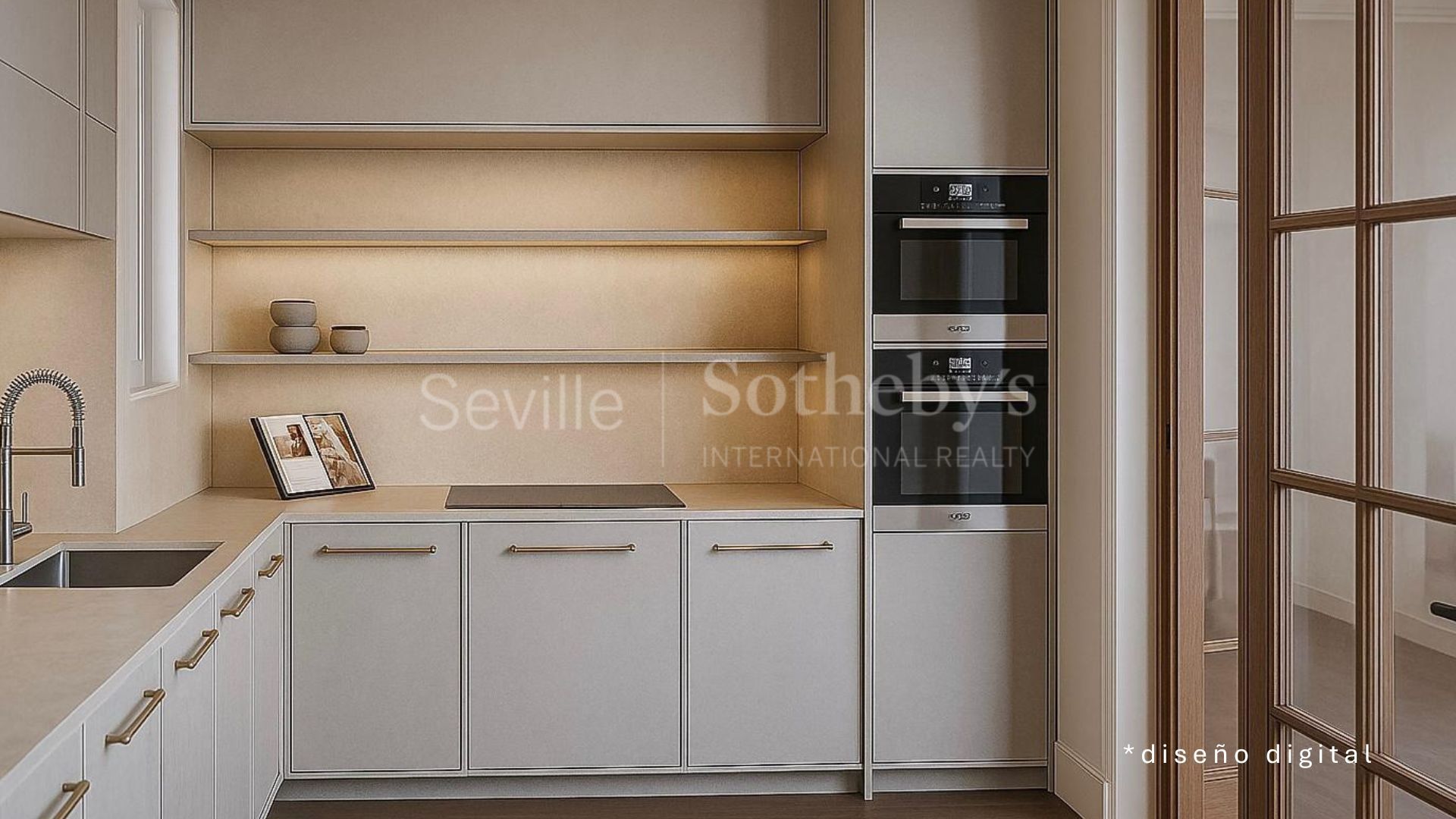Exterior apartment facing Seville Cathedral