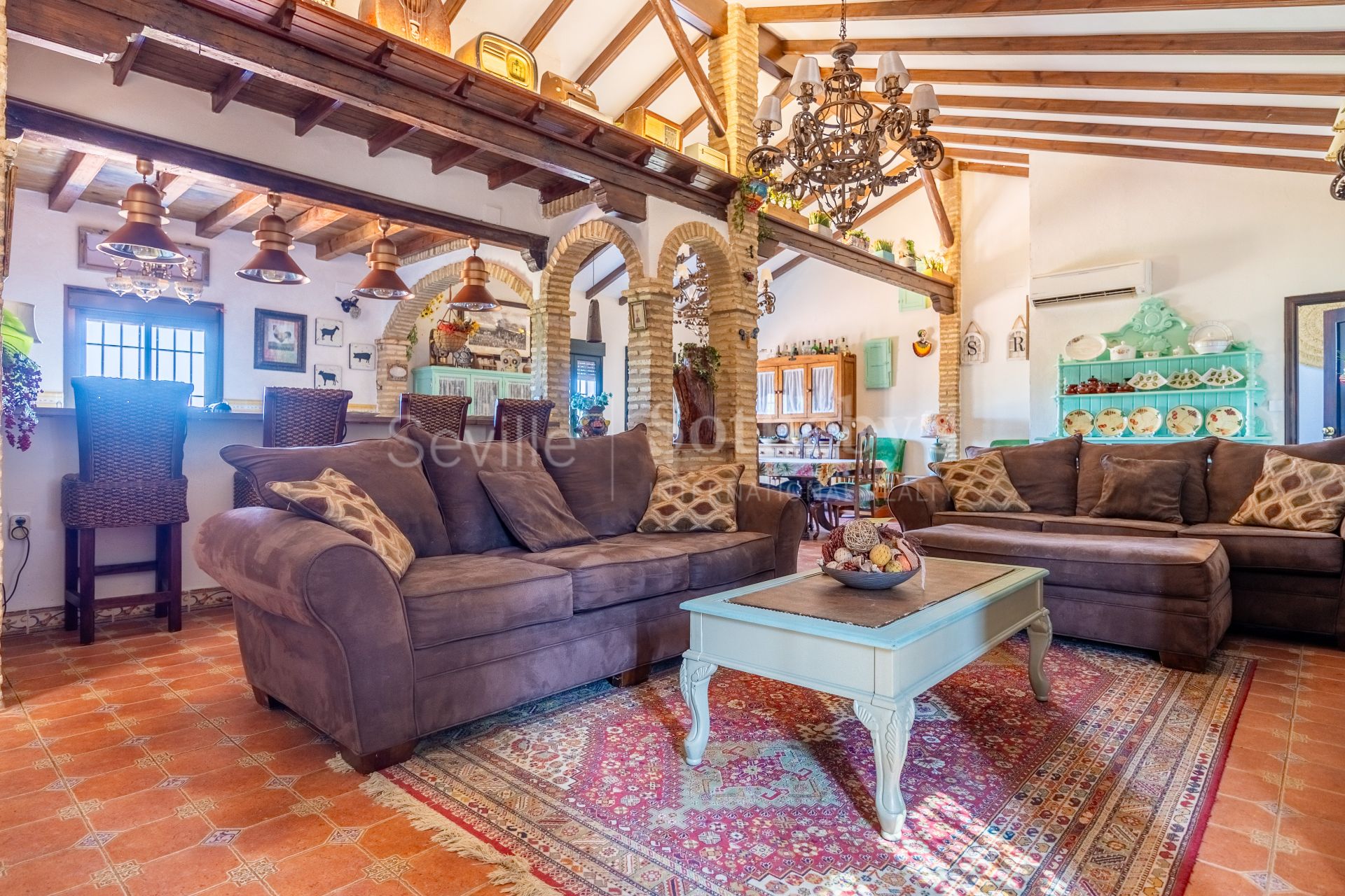 Recreational estate in a natural park with panoramic views and privacy