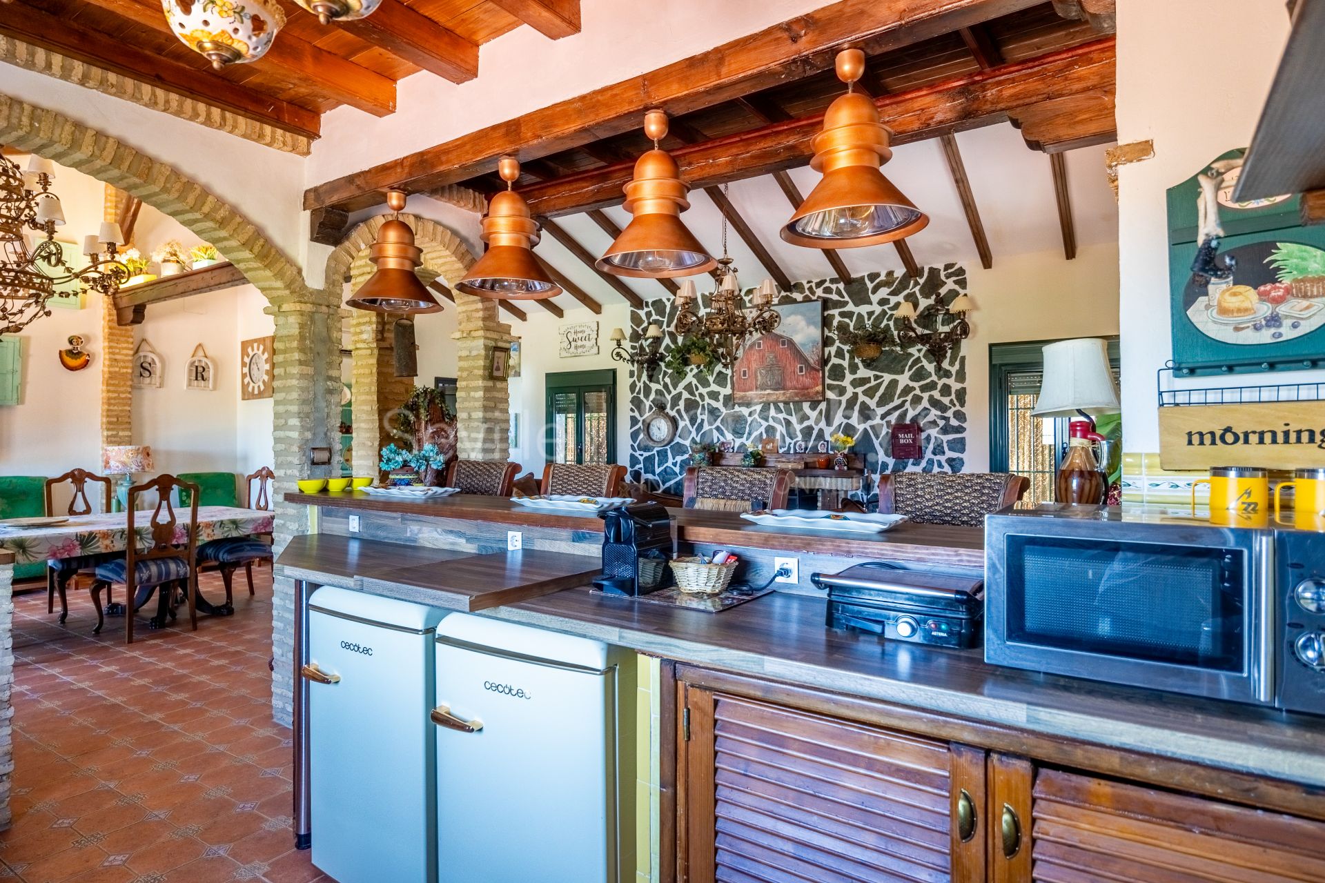 Recreational estate in a natural park with panoramic views and privacy