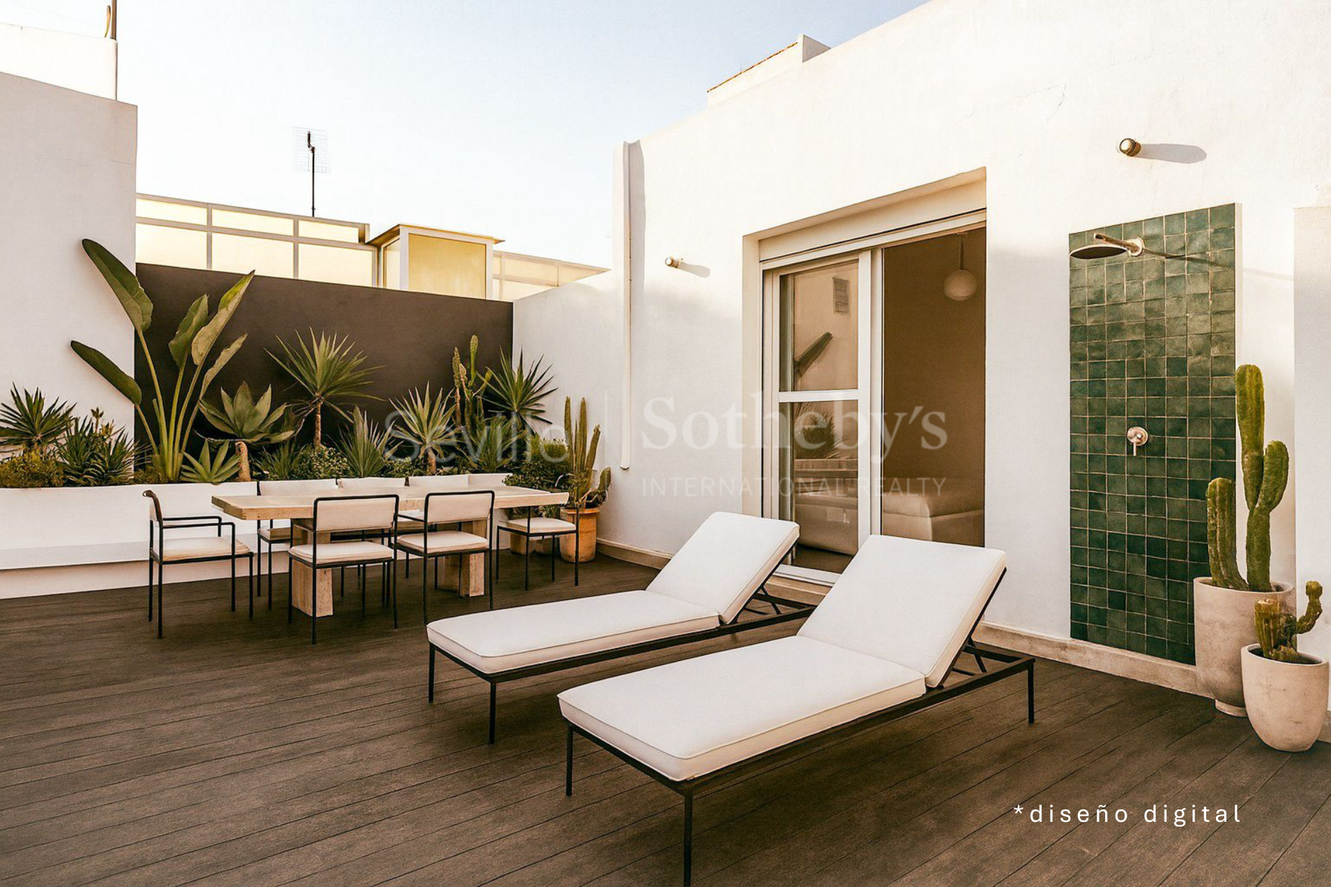 Gran ático dúplex reformado con terrazas en la Encarnación