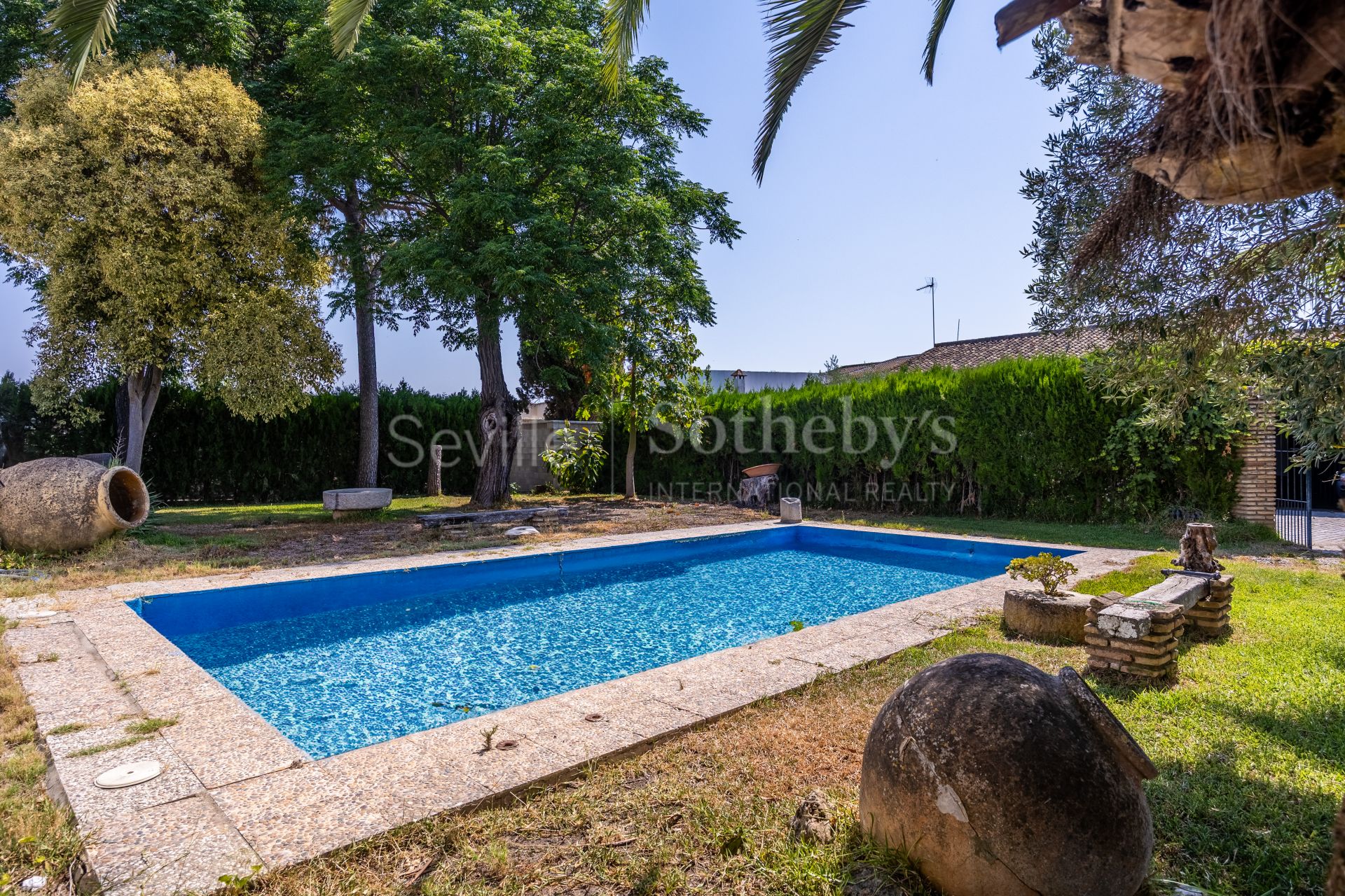 Casa de estilo andaluz en el entorno del Parque Nacional de Doñana
