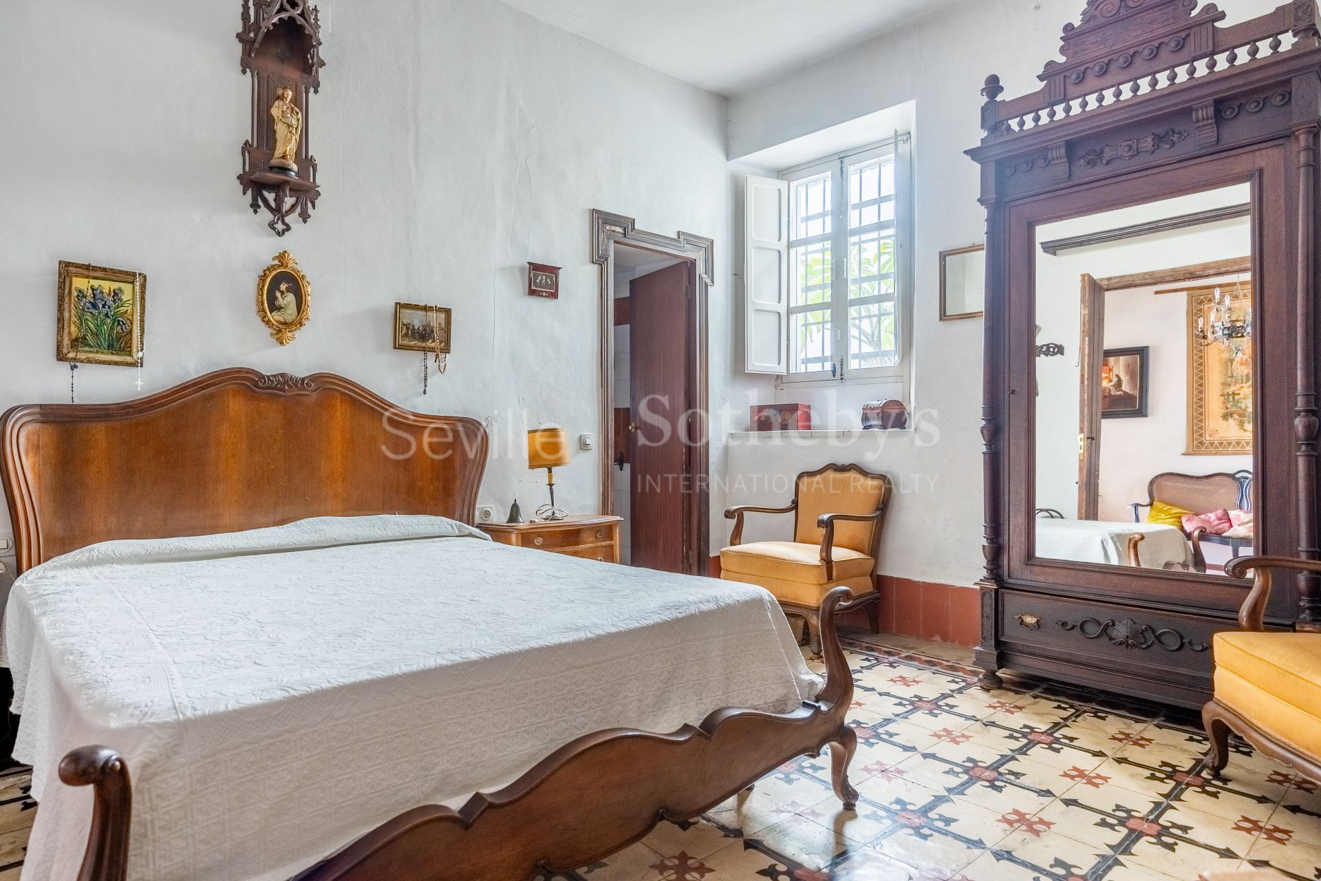 Casa de estilo andaluz en el entorno del Parque Nacional de Doñana