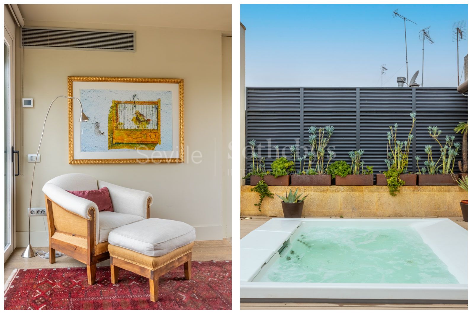 Exclusive duplex penthouse with panoramic terraces and privileged views of Seville