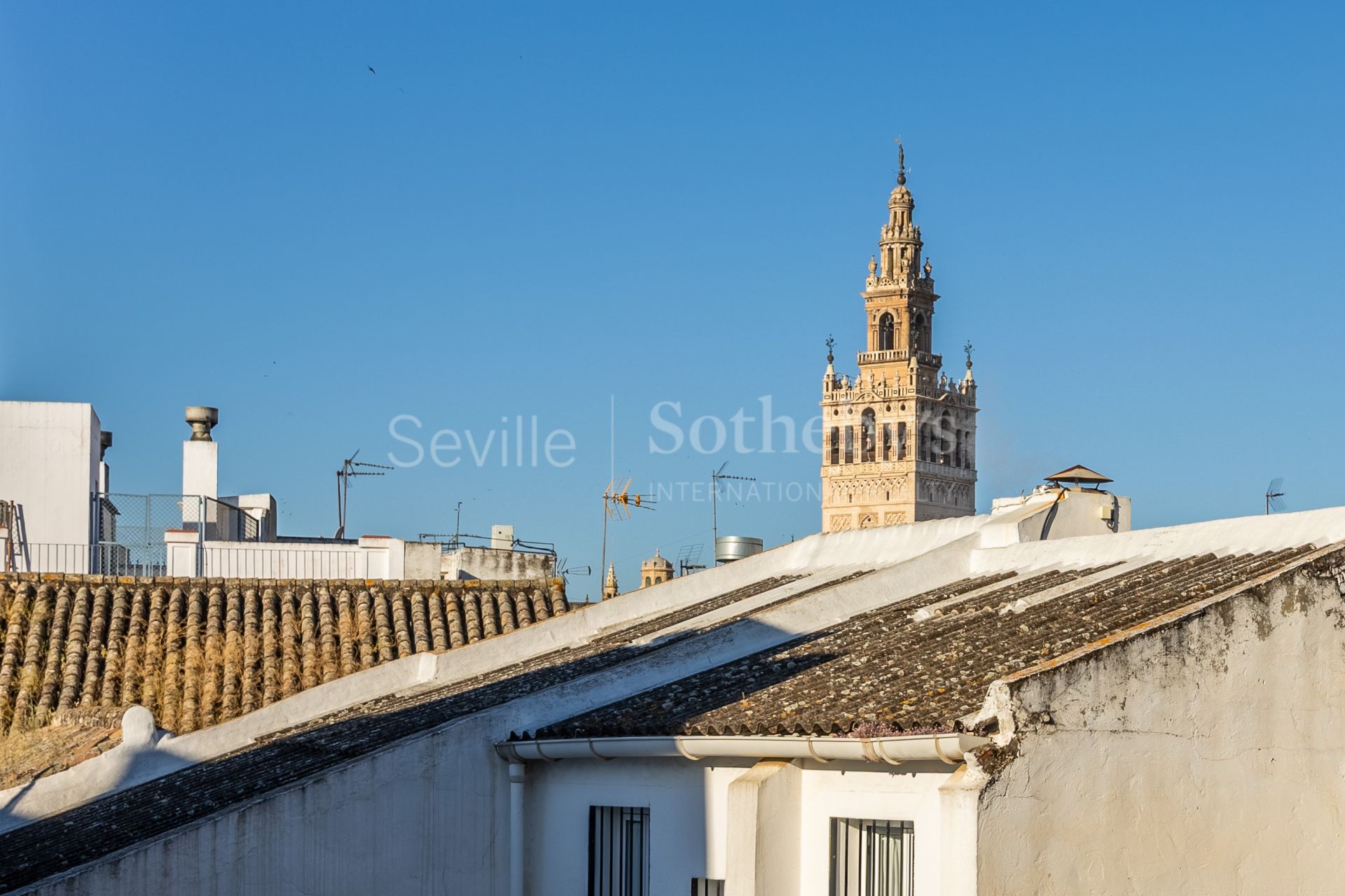 Five-room property in Seville's historic center and parking place
