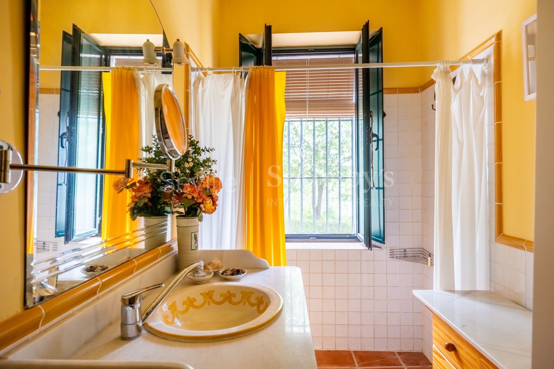 Finca de olivar ecológico en el Parque Natural de la Sierra Norte de Sevilla