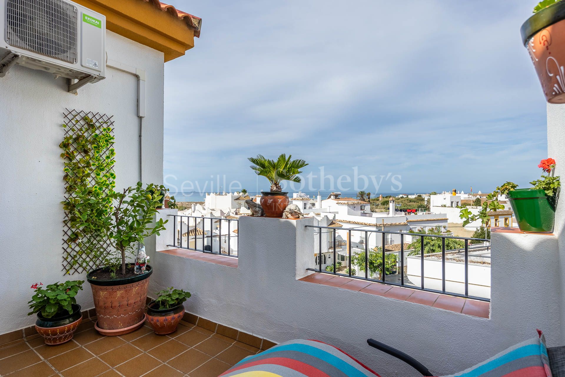 One-Bedroom Penthouse Steps from the Beach with Private Terrace