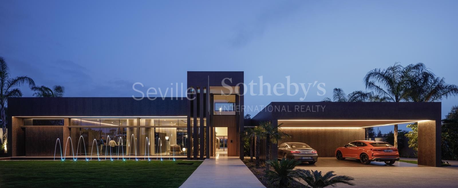 Exclusivo chalet contemporáneo con piscina, cine y spa en Sevilla