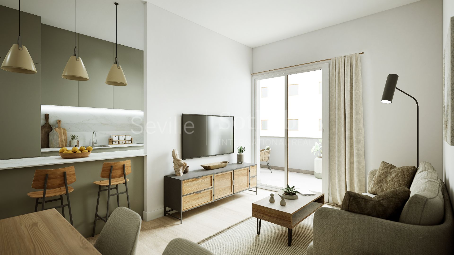 Luminoso piso en planta baja con patio de uso privativo parte de la promoción "Puntal del Pradillo"