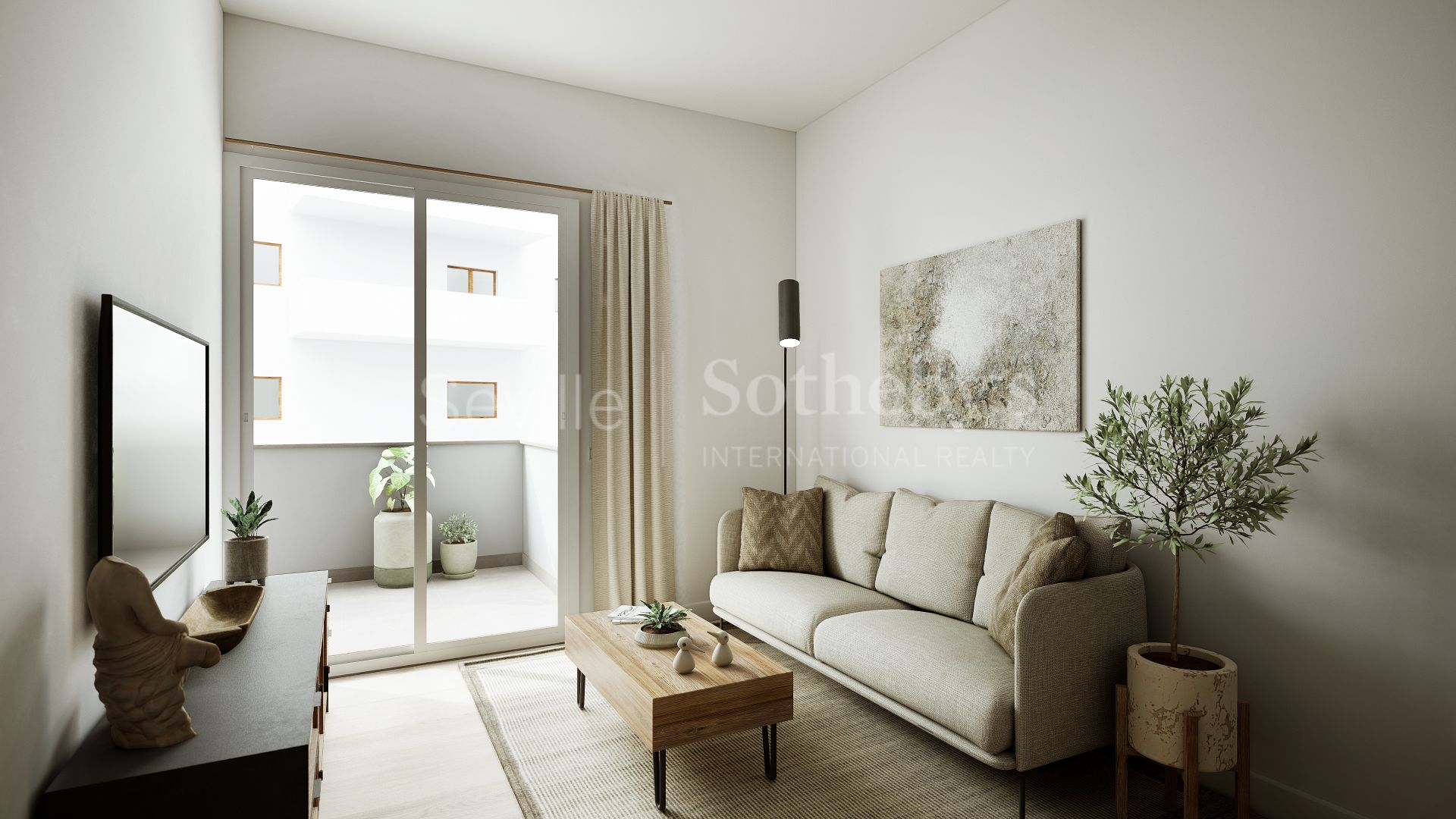 Charming one bedroom penthouse with terrace